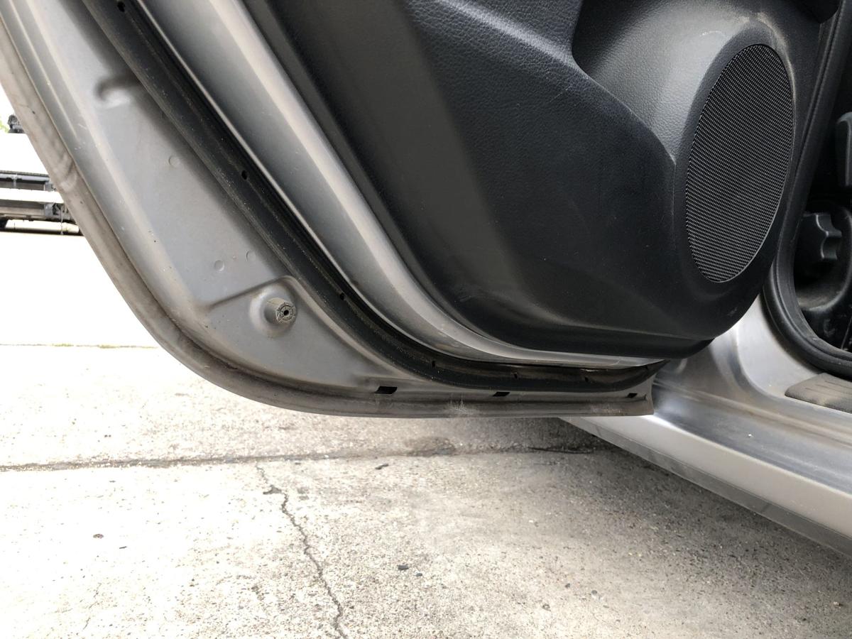 Mazda 3 Typ BL Tür hinten links Fondtür im Rohbau 5trg 38P Liquid Silver Met