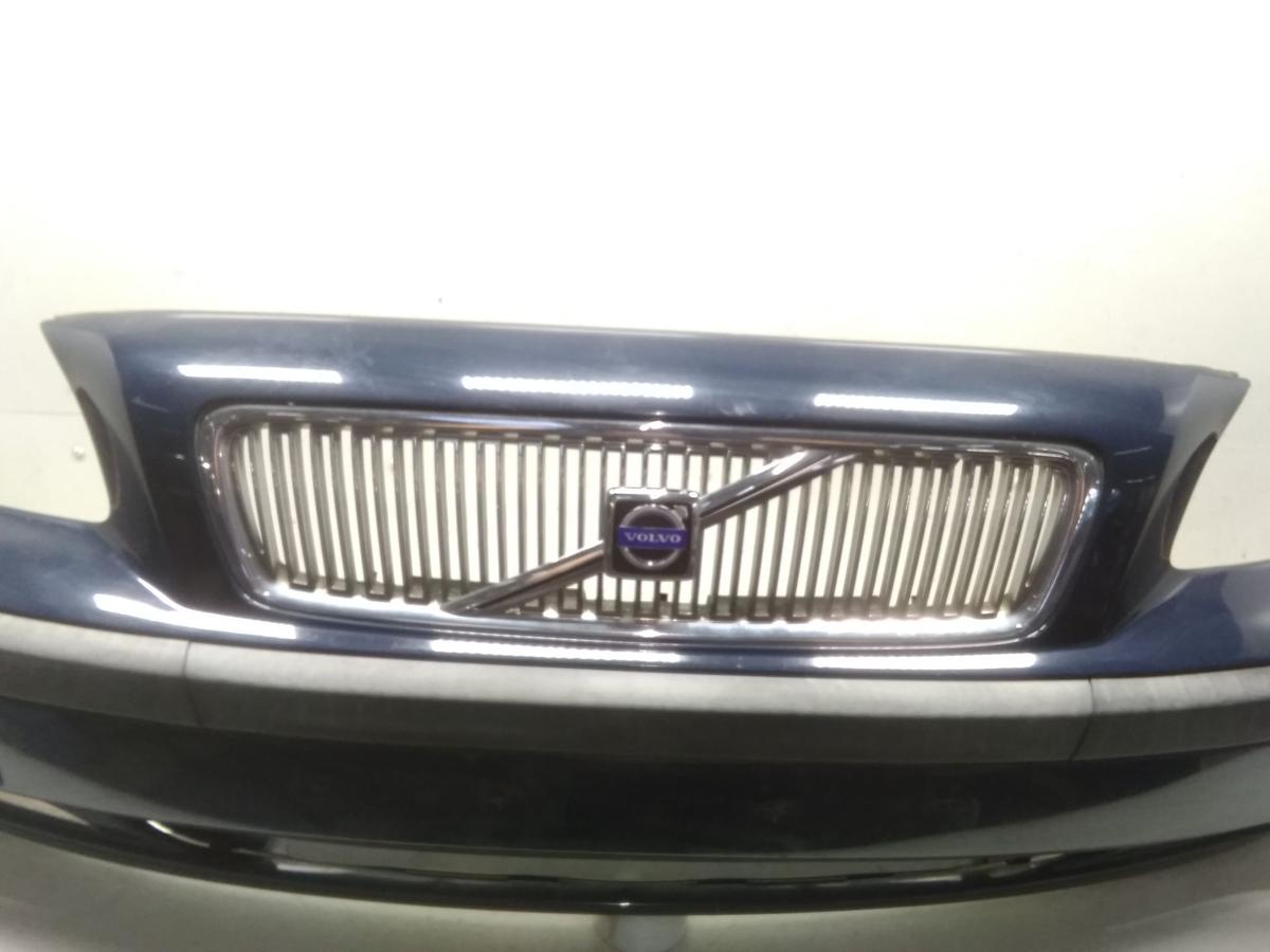 Volvo V70 original Stossfänger Stoßstange vorn dark blue solid BJ2002