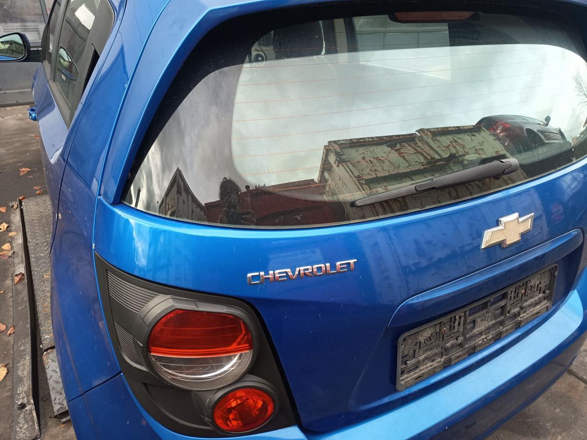 Chevrolet Aveo T300 Bj 2012 original Heckklappe Deckel hinten WA895T BIMINI BLUE