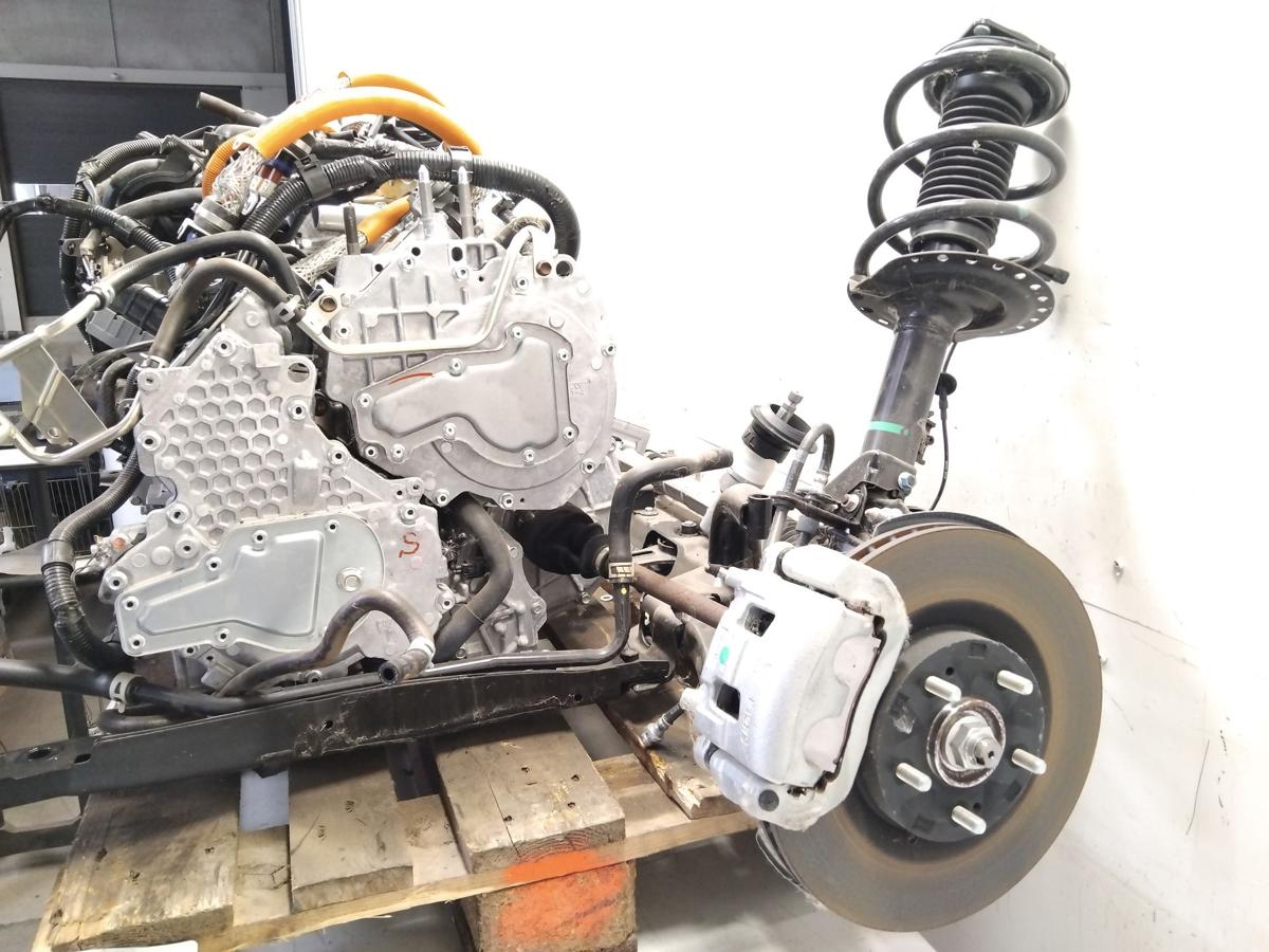 Mitsubishi Eclipse Cross original Motor Vorderachse Achsschenkel Lenkung Getriebe