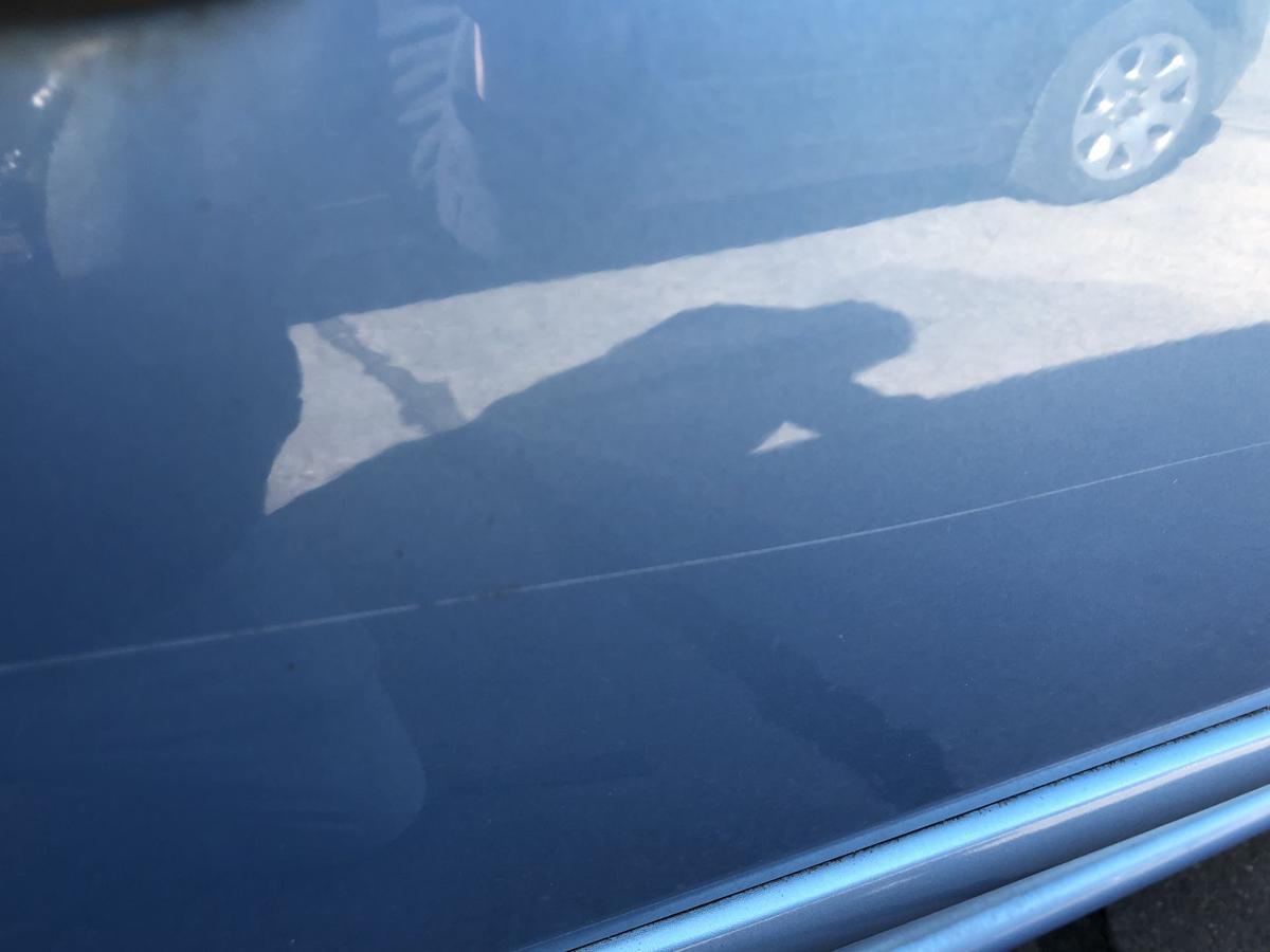 Citroen C3 Typ F T&uuml;r hinten rechts Fondt&uuml;r Rohbau KMY Lucia Blau Metallic