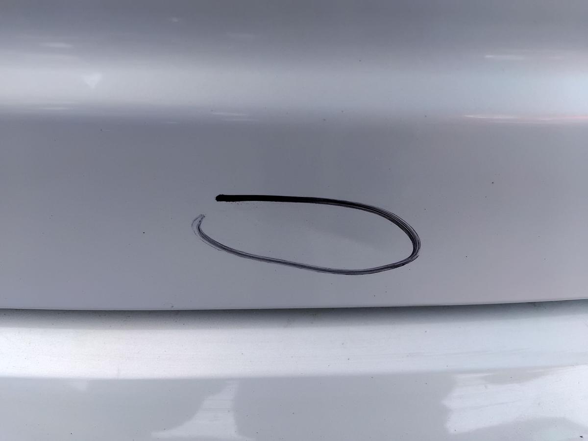 Renault Megane 1 BA Heckklappe MV632 Gris Boreal mit Scheibe BJ2001 Flie&szlig;heck