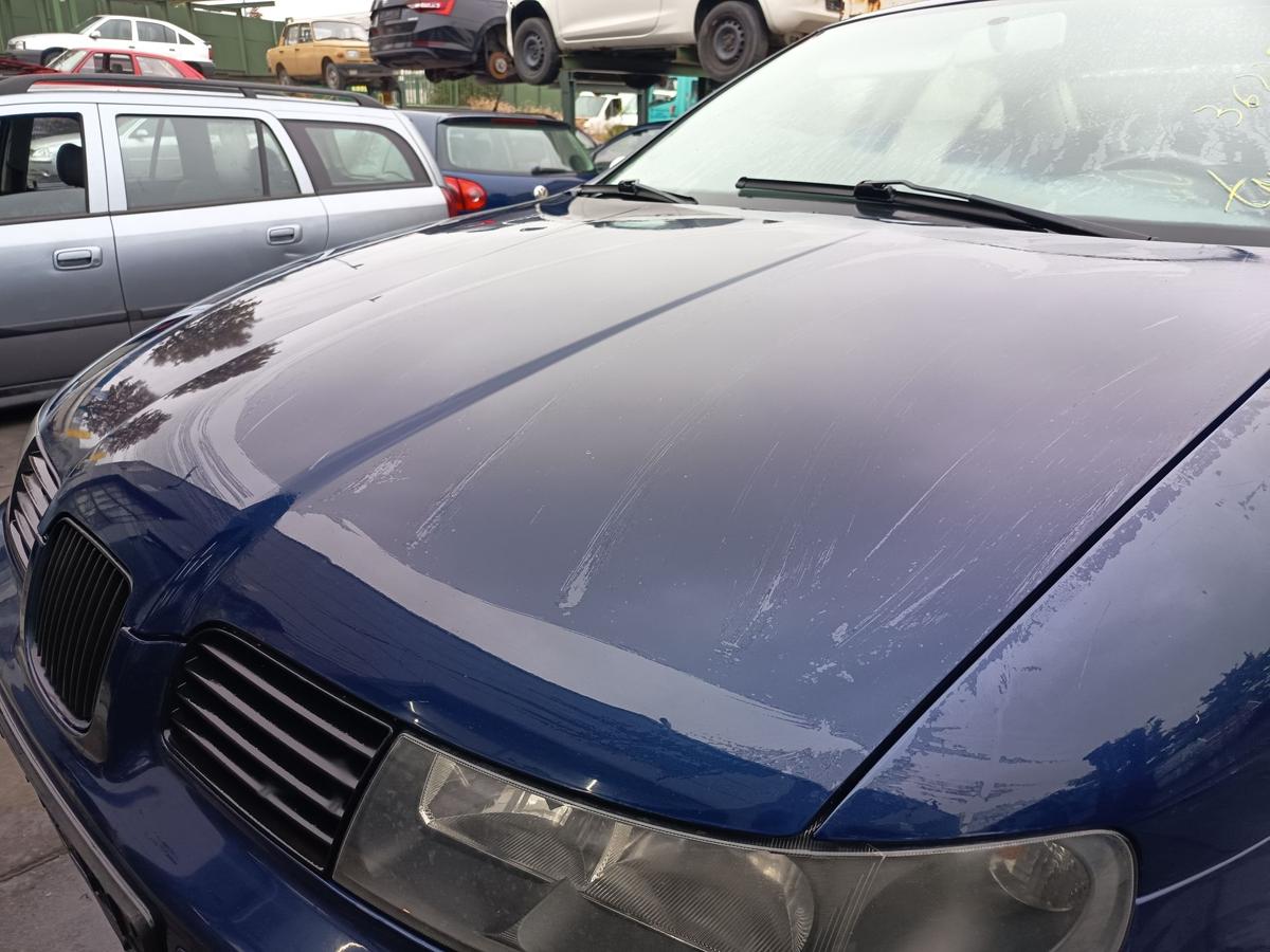 Seat Toledo 1M original Motorhaube LB5N Indigoblau Delle Baujahr 2000