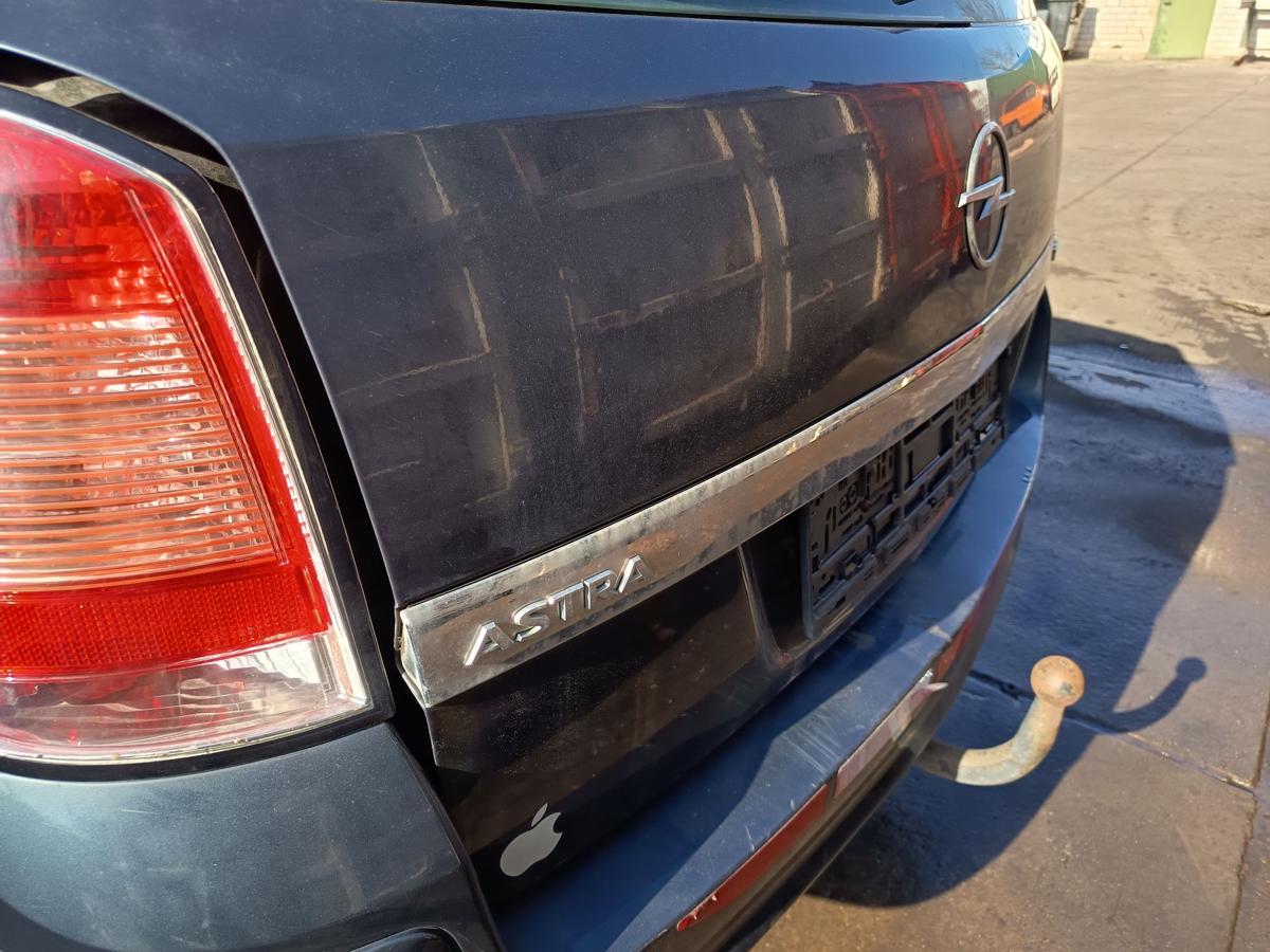 Opel Astra H Caravan original Heckklappe mit Scheibe Z168 Metroblau Bj 2006