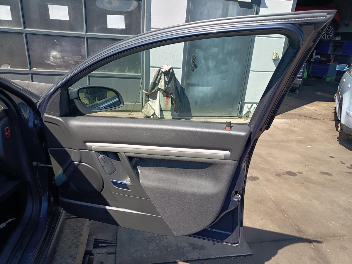 Opel Signum original T&uuml;r vorne rechts Z168 Metro Blau Baujahr 2007
