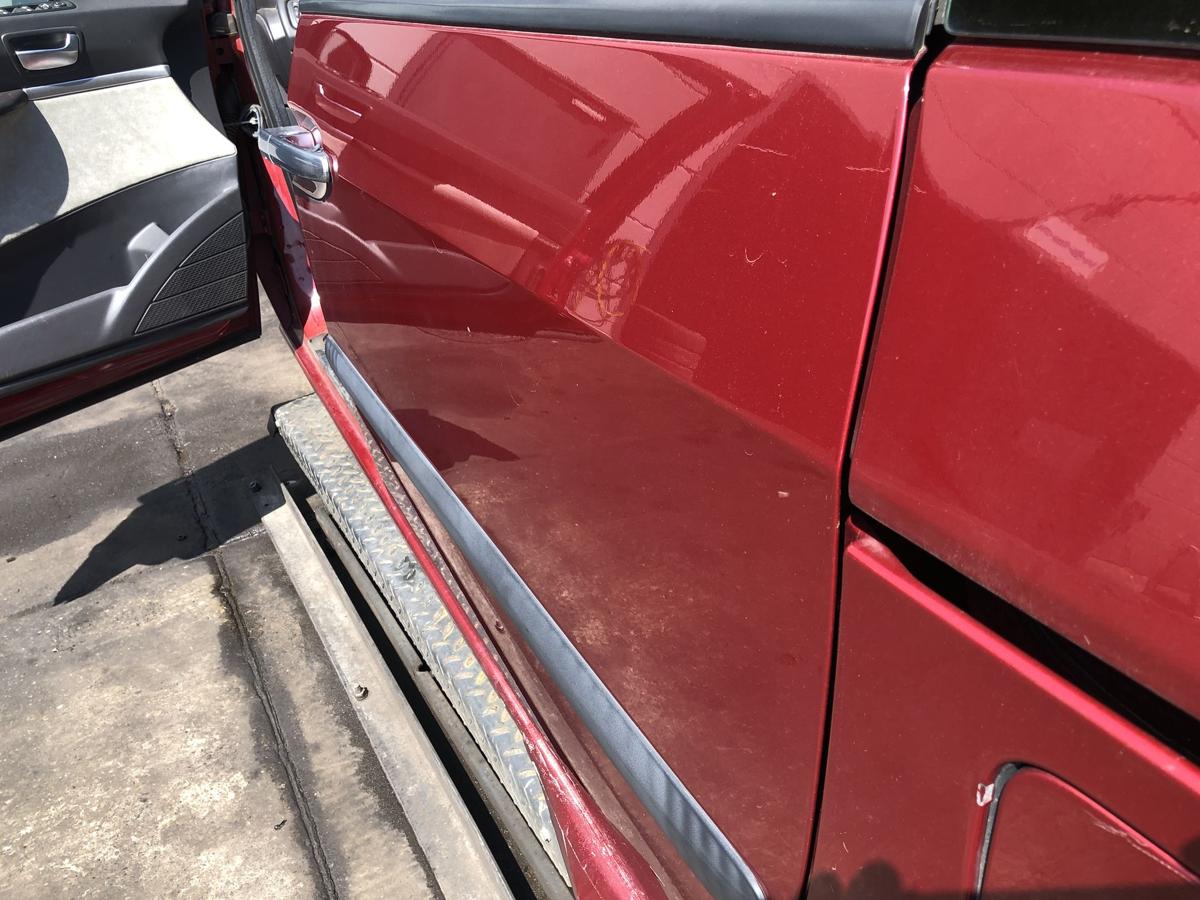 Peugeot 807 original Schiebetür hinten links Fond KKQ Tiefrot Bj 2004
