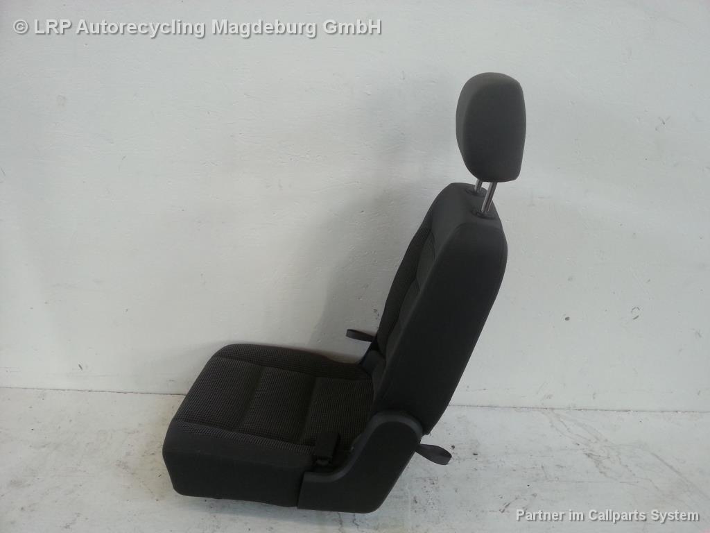 VW Touran 1T Bj.04 Einzelsitz Mitte rechts 2. Reihe 1T0883085D Sitz hinten