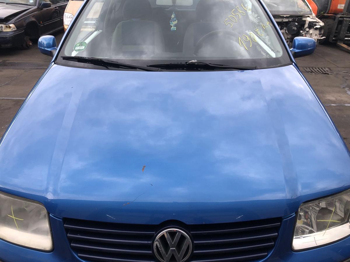 VW Polo 6N2 original Motorhaube Klappe/Deckel vorn/Front A5M Mercatoblau Bj 2001