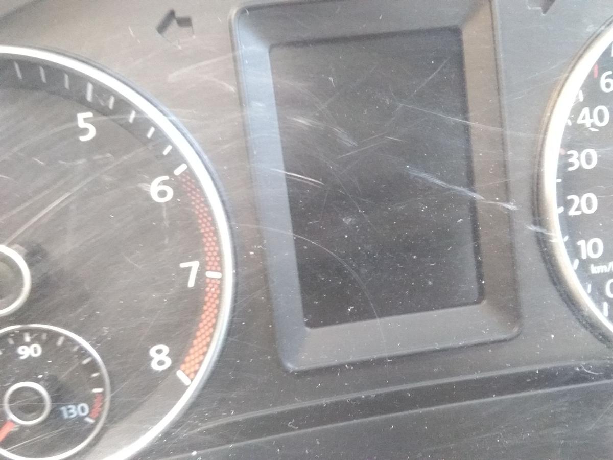 VW Golf Plus II 5M orig Tacho Kombiinstrument 5M0920870 BJ2009 1.6 75kw 124324km