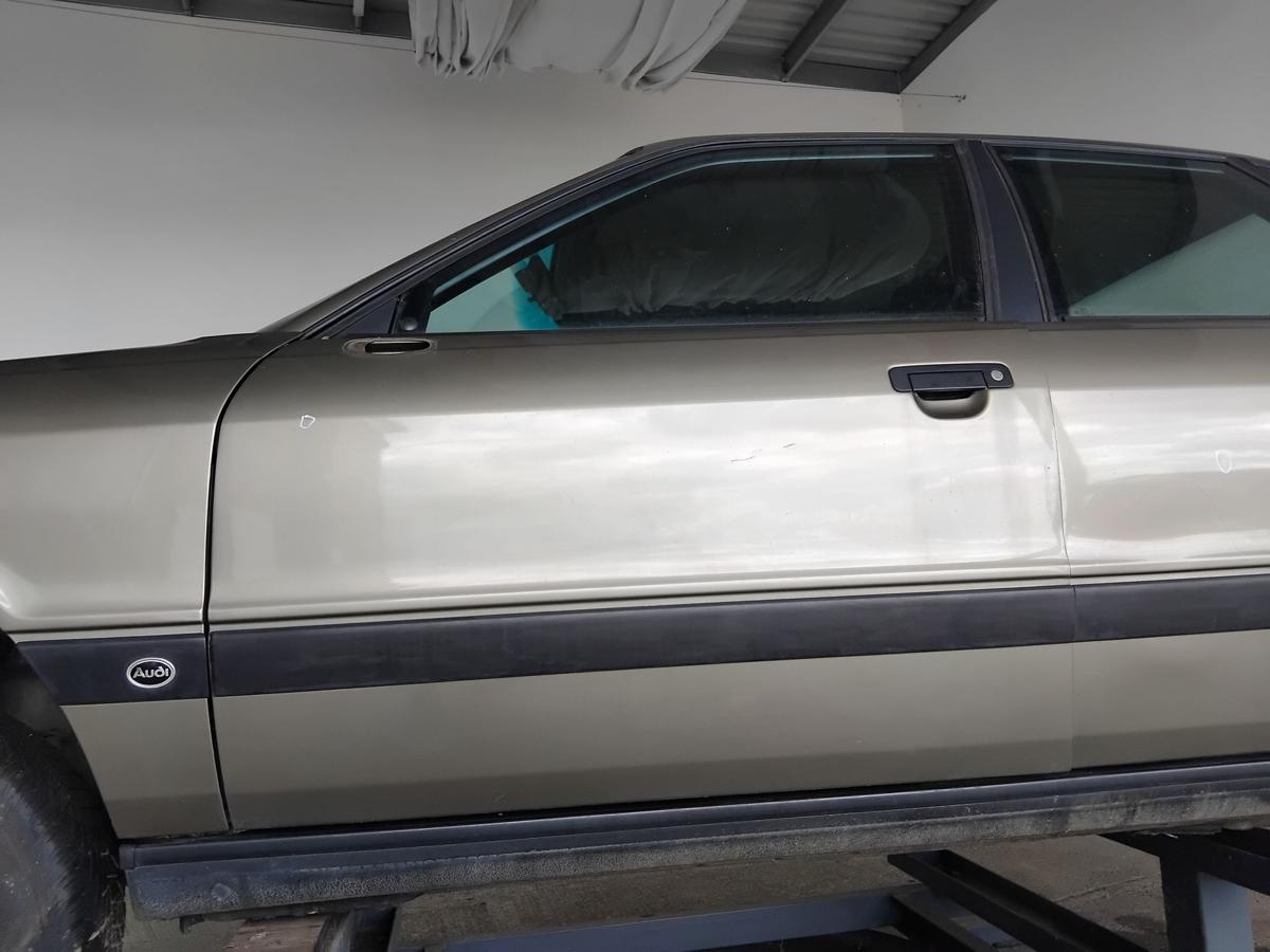 Audi 80 B3 Typ 89 T&uuml;r vorn links Fahrert&uuml;r LY6U Papyrusmetallic BJ1991