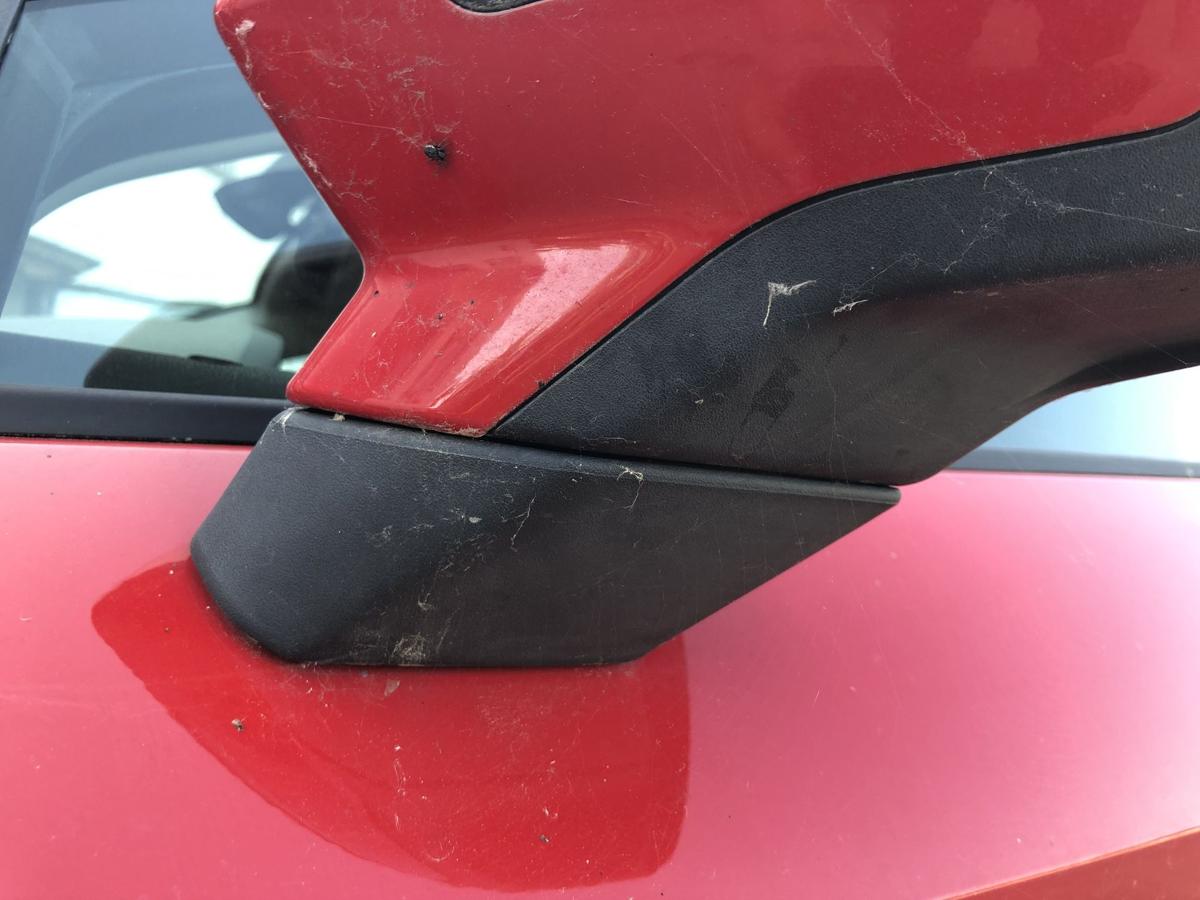 Seat Leon 5F Au&szlig;enspiegel links Spiegel Seitenspiegel elekt LS3H Emocion Rot