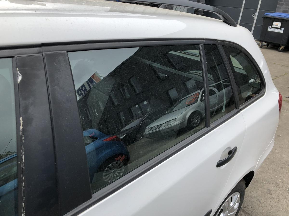 Skoda Fabia 2 5J Tür hinten links Fondtür im Rohbau Kombi LF9E weiss 06 bis 14