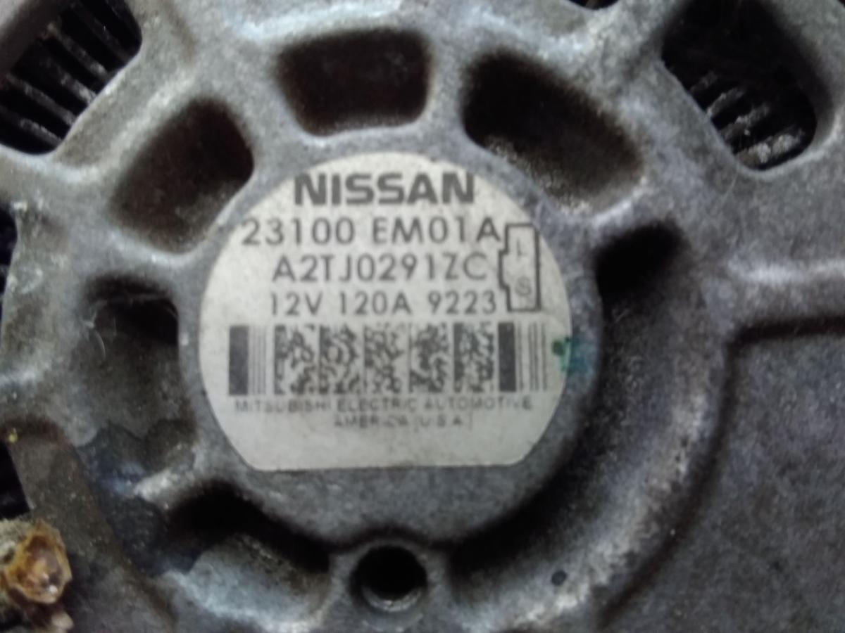 Nissan Tiida C11 original Lichtmaschine Generator 120A 1.6 81kw BJ2009