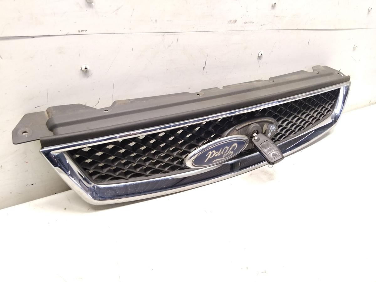 Ford Focus 2 DA3 orig. Kühlergrill chrom inkl. Emblem&Schliesszylinder BJ2005