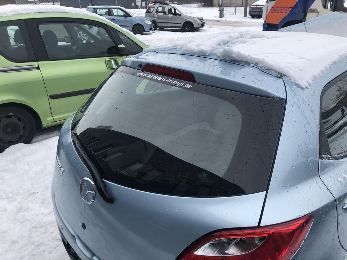 Mazda 2 Typ DE Heckklappe mit Scheibe Rohbau Kofferraumklappe 33Y Icy Blue Met
