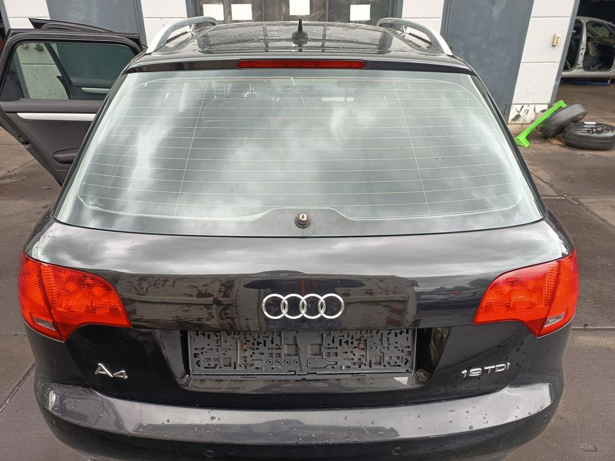 Audi A4 8E B7 Avant original Heckklappe mit Scheibe Z9Y Phantomschwarz Bj 07