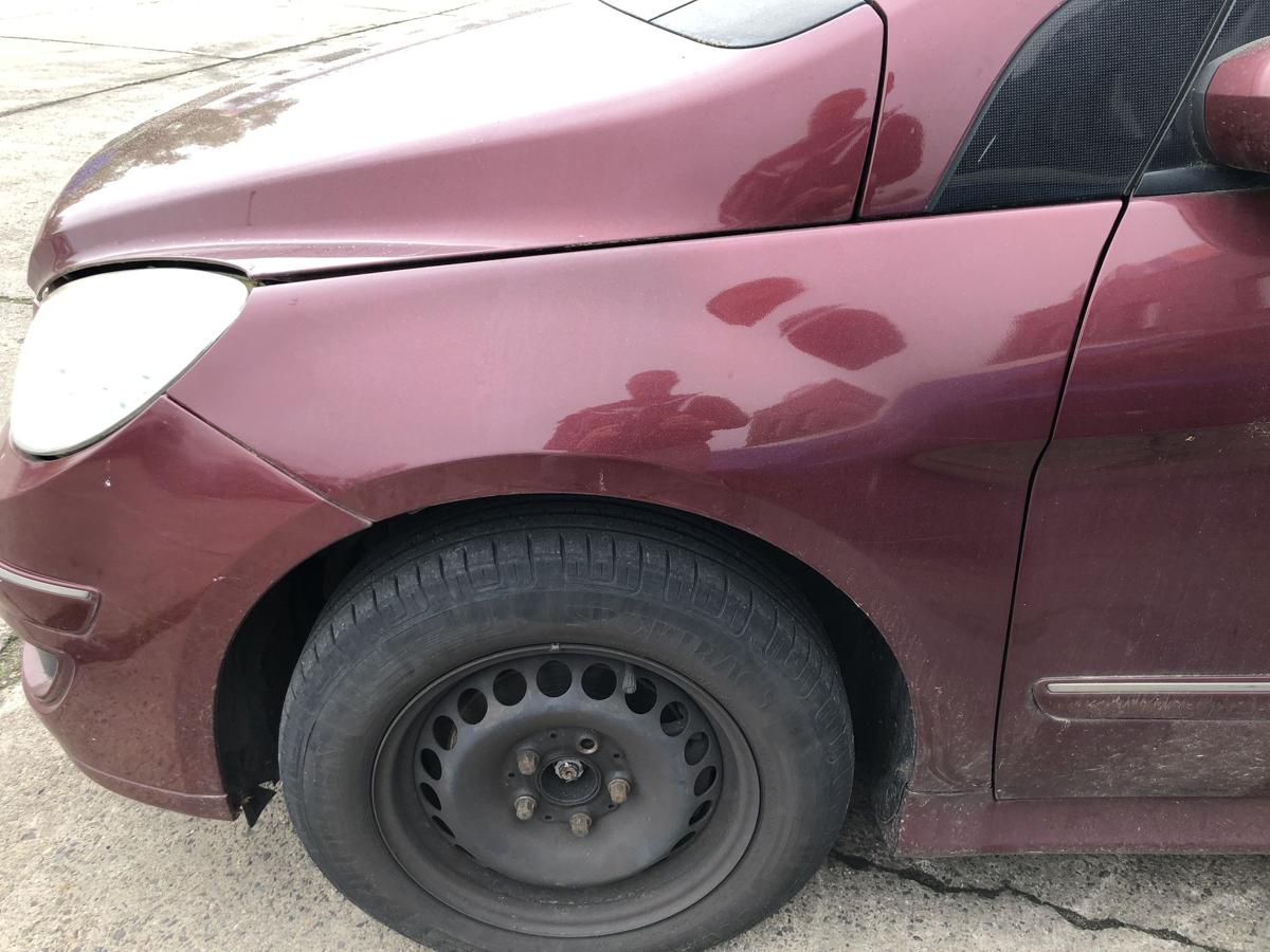Mercedes B Klasse W245 Kotfl&uuml;gel vorn links Fahrerseite 597 Saturnrotmet