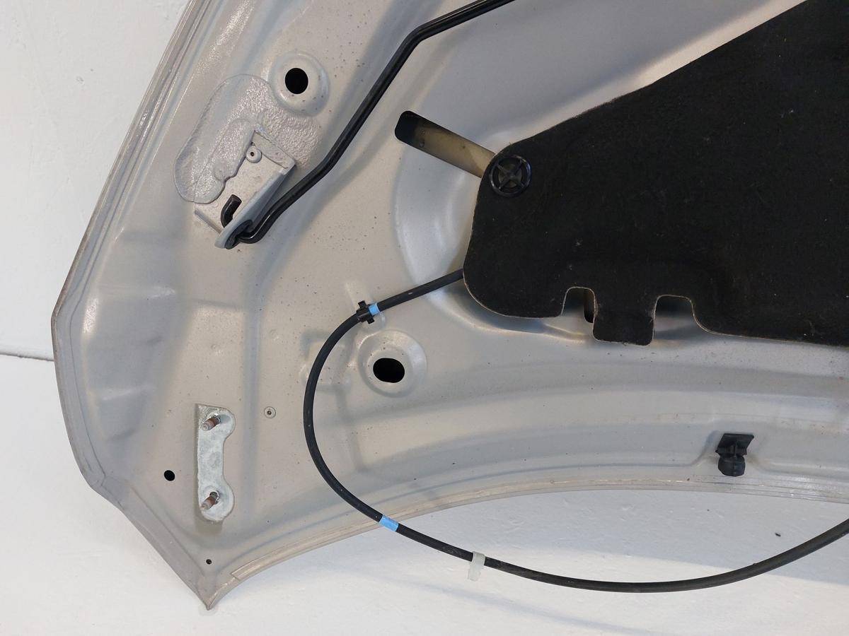 Nissan Micra K14 Motorhaube Haube Klappe Deckel vorn Besch&auml;digt KNV Warm Silver