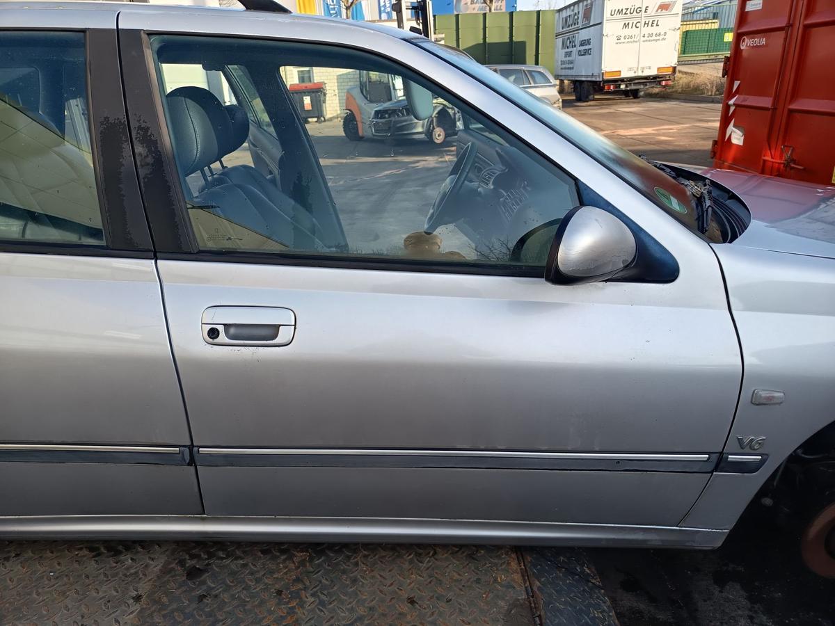 Peugeot 406 original T&uuml;r vorn rechts Beifahrer EYC Quartzgrau Bj 2003
