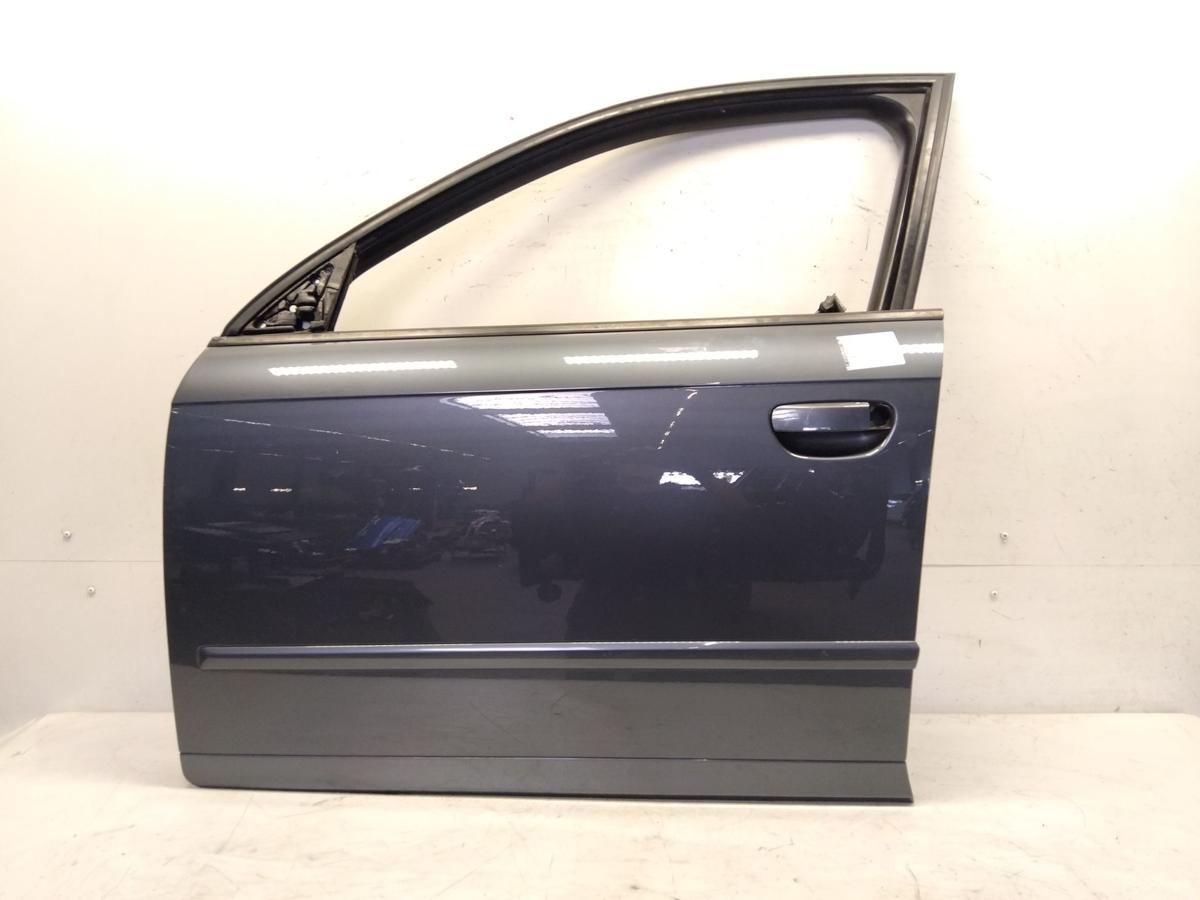 Audi A4 8E B7 Tür vorn links Fahrertür delfingraumetallic LX7Z BJ2005