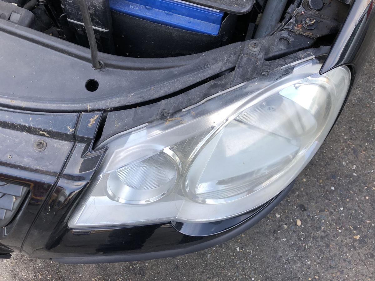 VW Polo 9N3 ab 05 Scheinwerfer links 6Q1941007AT tr&uuml;b Licht vorn Valeo