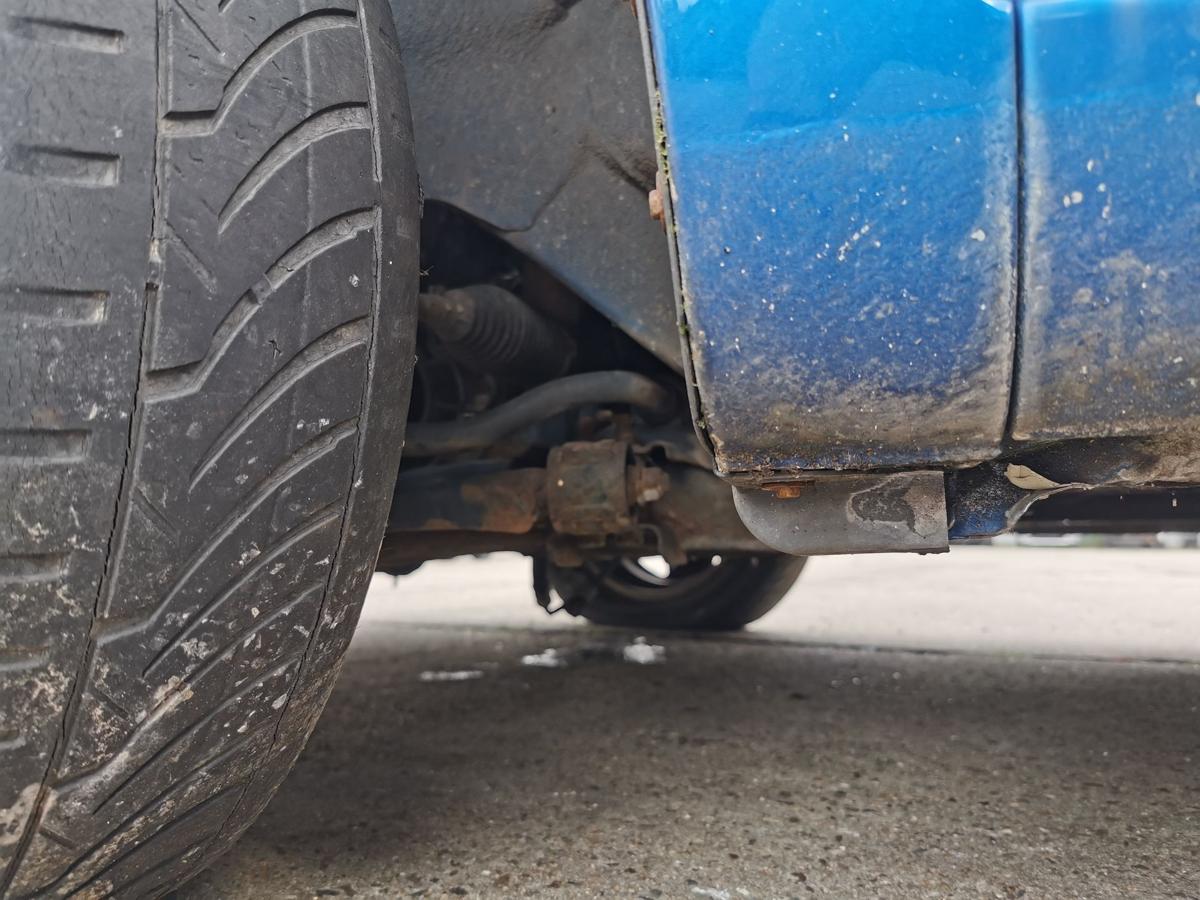 Chevrolet Spark M300 Kotflügel Fender Seitenwand vorn links GCT Moroccan Blue