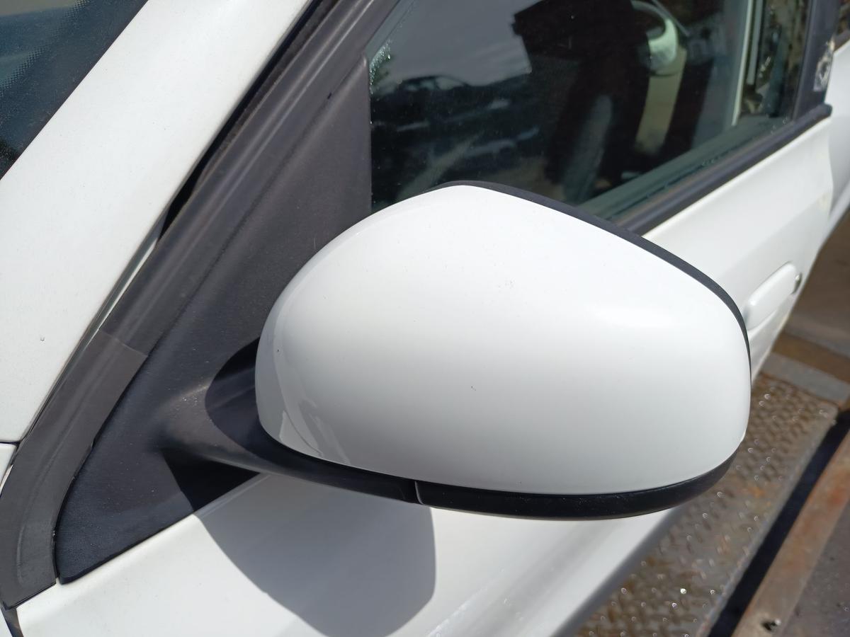 Renault Twingo III original Au&szlig;enspiegel links mech OVQNJ Wei&szlig; Baujahr 2014