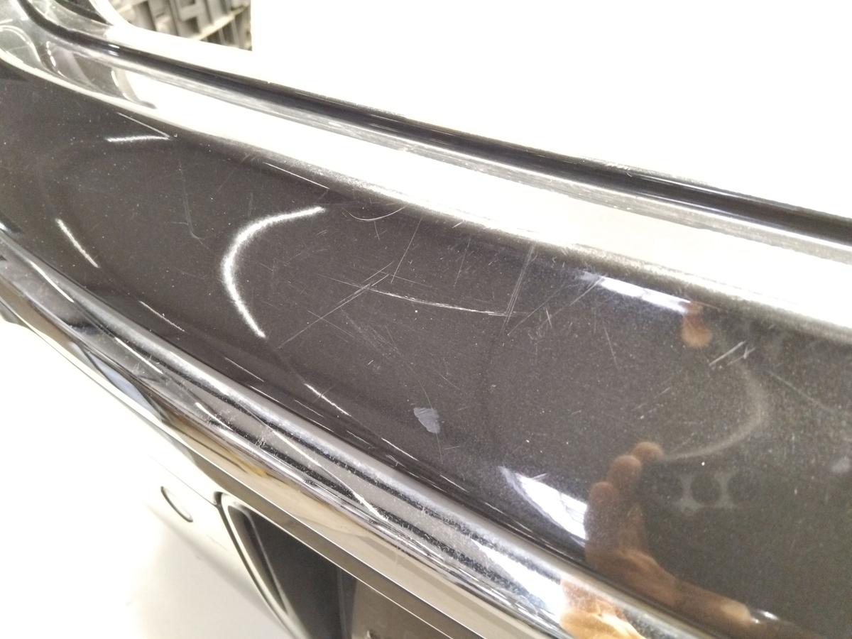 VW Phaeton GP1 orig Sto&szlig;f&auml;nger Sto&szlig;stange hinten mit PDC BJ2007 LR9V tarantellaschwarz