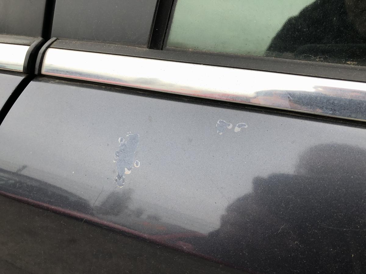 Opel Vectra C T&uuml;r hinten links Fondt&uuml;r Rohbau 4XU Metroblau 2003 bis 2009