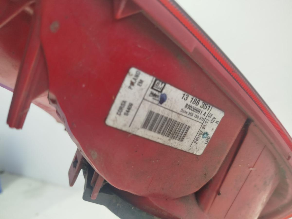 Opel Corsa D R&uuml;ckleuchte rechts R&uuml;cklicht Heckleuchte nur 3 t&uuml;rer 2006-2014 OEM