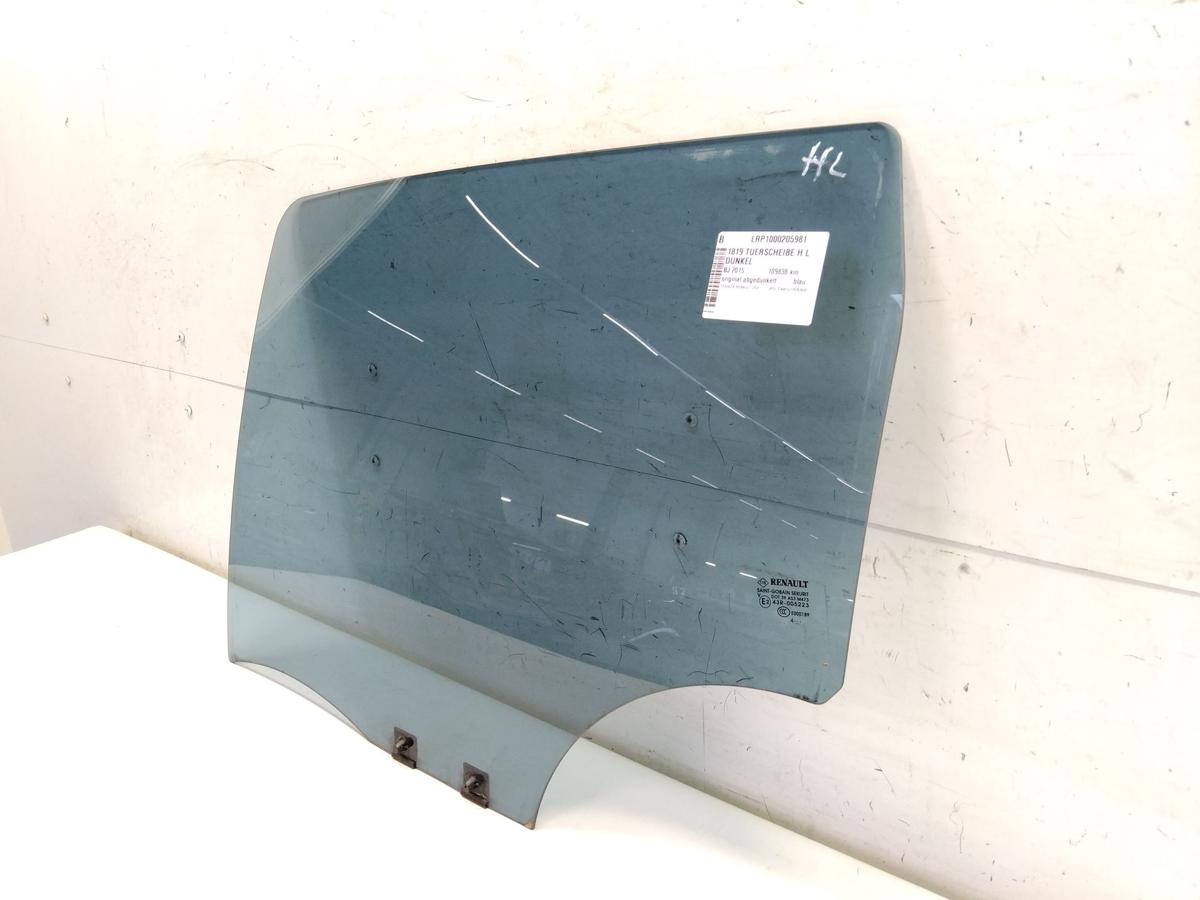 Renault Zoe T&uuml;rscheibe hinten links original abgedunkelt blau Bj.2015