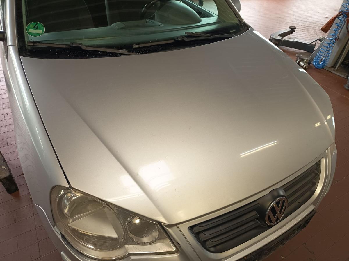 VW Polo 9N3 original Motorhaube LA7W Reflexsilber Baujahr 2009