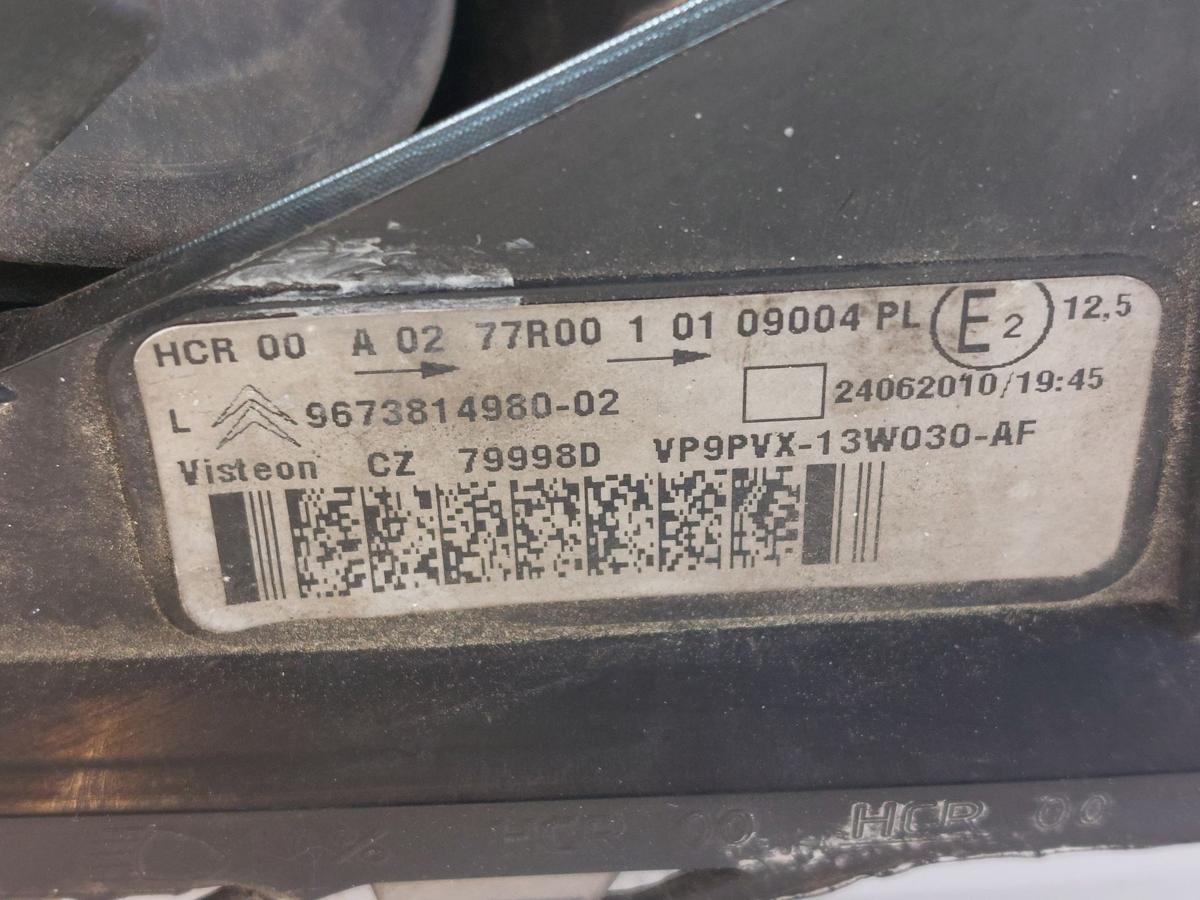 Citroen C3 S Scheinwerfer links Lampe Hauptscheinwerfer Halogen Visteon OEM