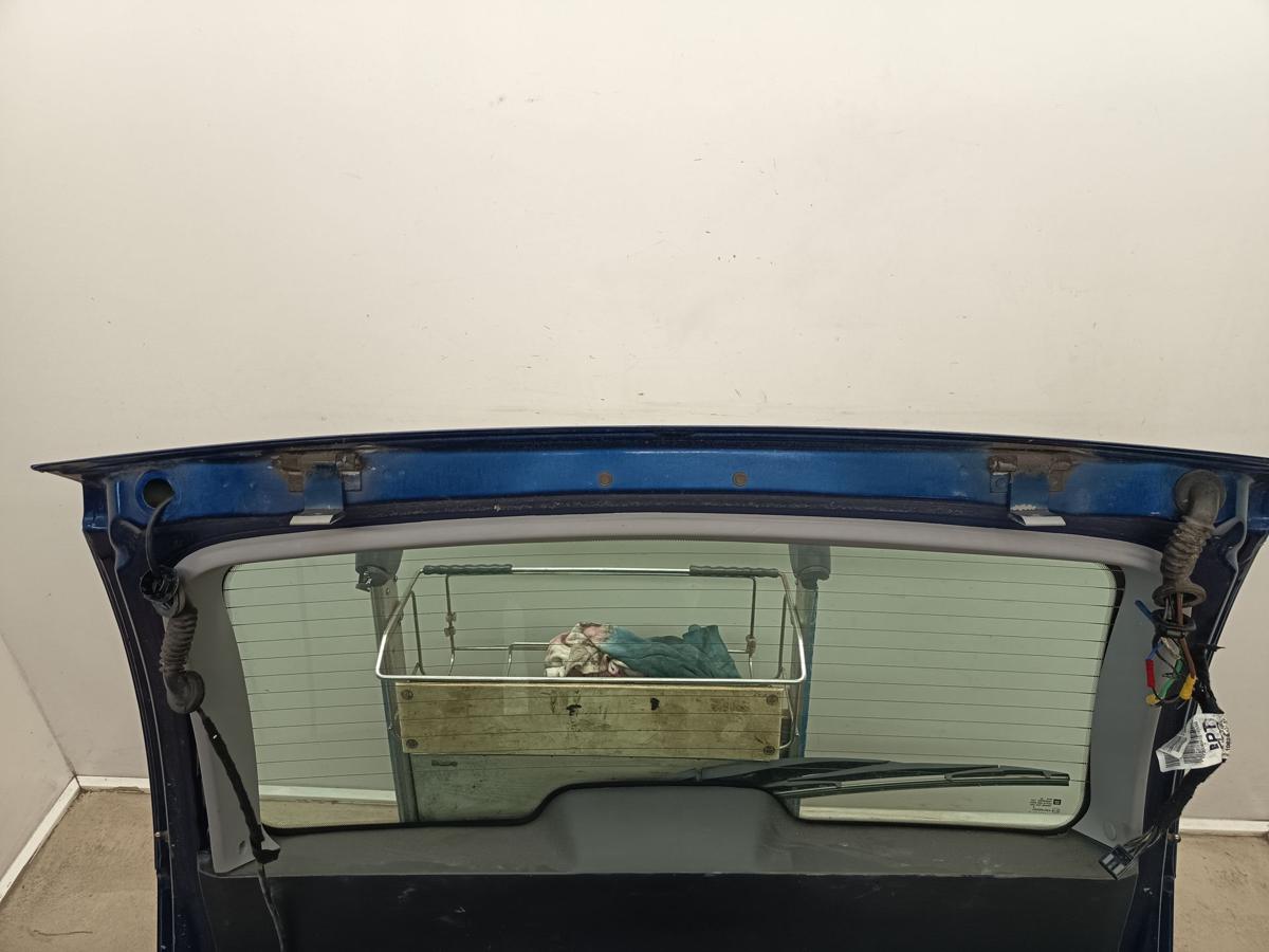 Opel Meriva A original Heckklappe mit Scheibe Z21B Ultrablau Baujahr 2004