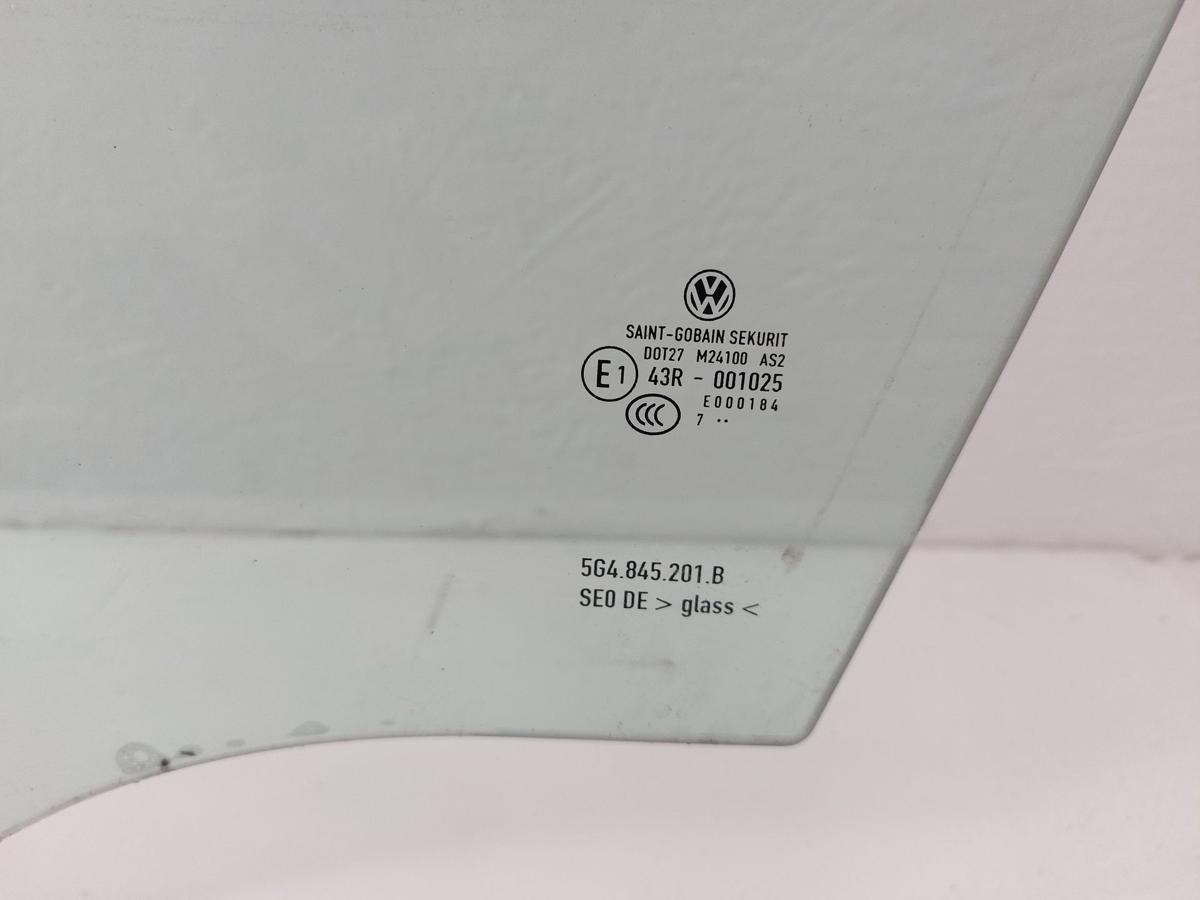VW Golf 7 VII 5G AU Variant Türscheibe vorn links Seitenscheibe Scheibe Color