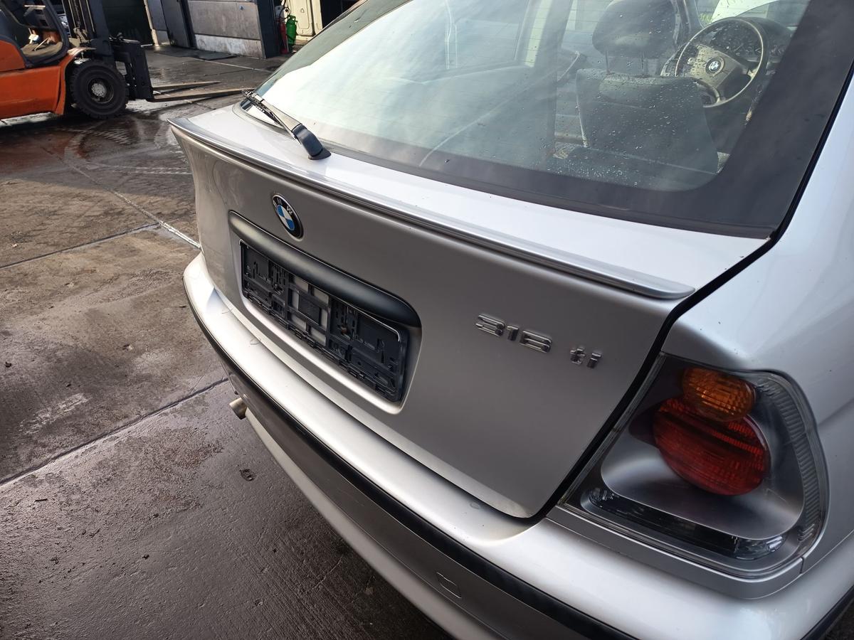 BMW 3er E46 Compact original Heckklappe mit Scheibe 354 Titansilber Bj 2002