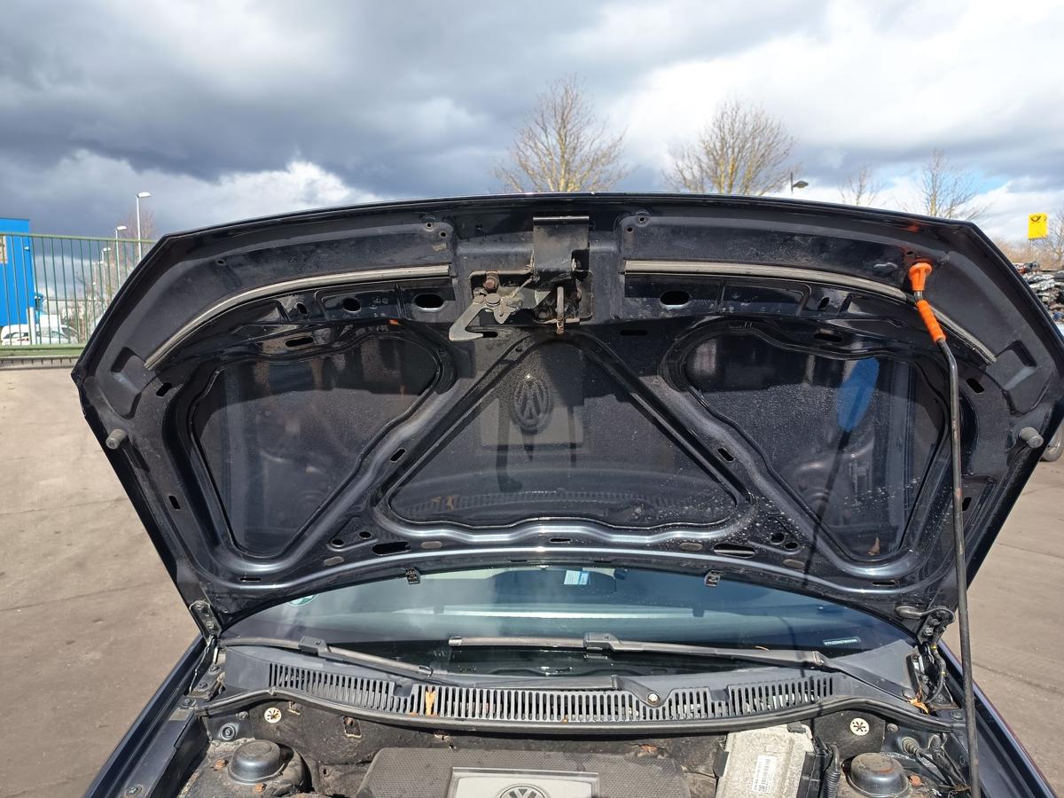 VW Polo 9N3 original Motorhaube Klappe Deckel vorn Front C7V Anthrazitblau Bj 07