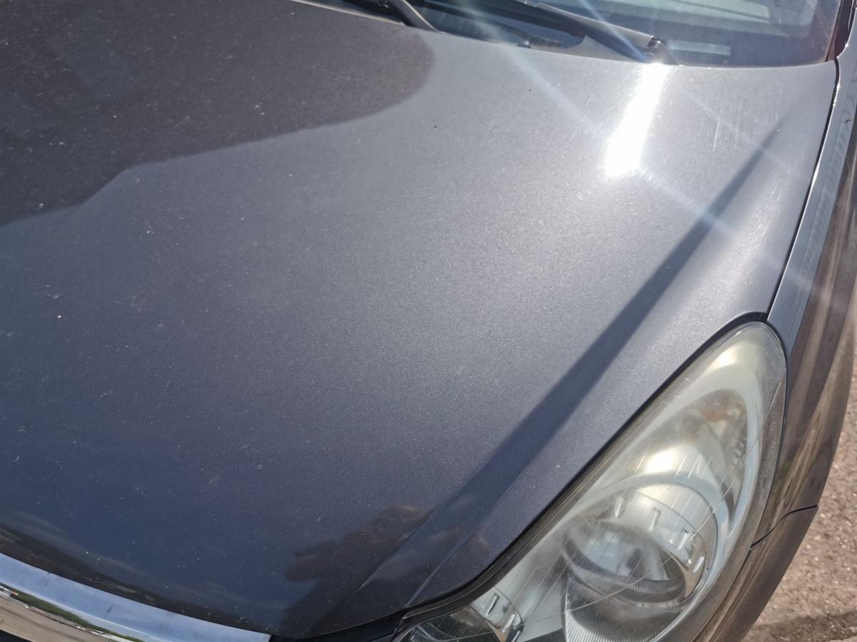 Opel Corsa D Motorhaube Haube Klappe Bonnet Deckel vorn Z177 Karbongraumetallic