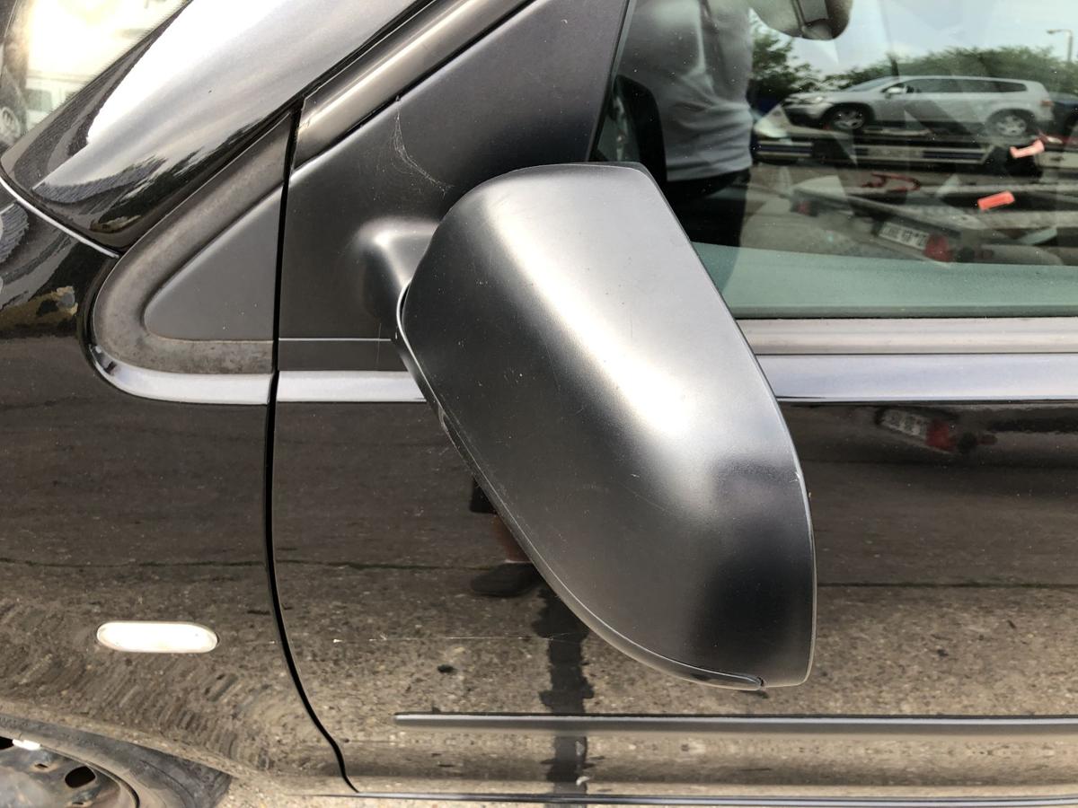 VW Polo 9N 9N1 Au&szlig;enspiegel links Spiegel Seitenspiegel manuell unlackiert