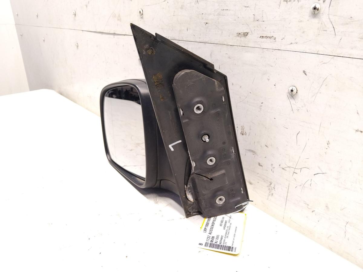 VW Caddy 2K original Au&szlig;enspiegel links schwarz unlackiert manuell BJ2005
