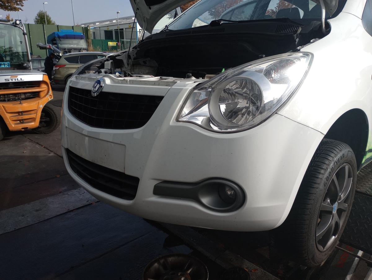 Opel Agila B original Stossfänger Stoßstange vorn NSW 26U Galaxyweiss Bj 2011