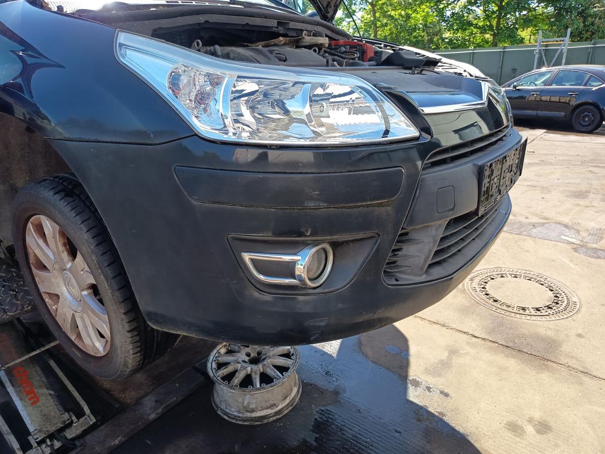 Citroen C4 original Sto&szlig;stange F&auml;nger vorn Front KTV Perla Nera Bj 2009 Facelift