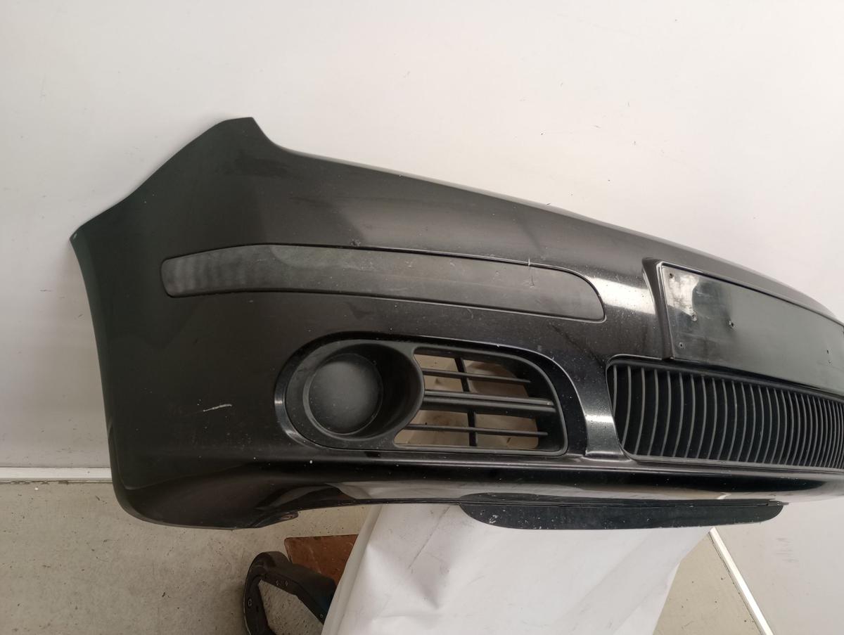 Skoda Fabia 6Y Bj 05 orig Stoßstange vorn Stoßfänger Schwarz Facelift ab 2004