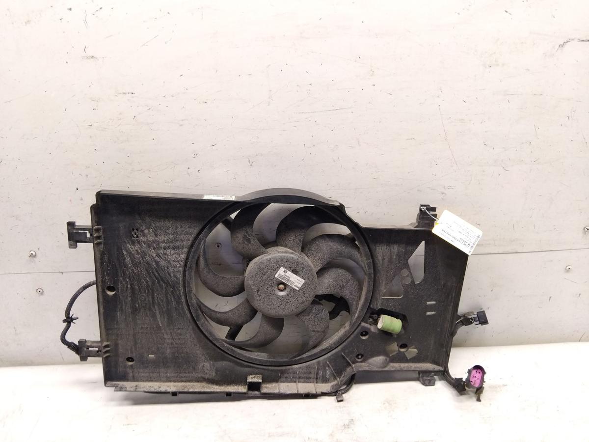 Opel Meriva B original Elektrol&uuml;fter mit Zarge 1.4 88kw A14NEL mit Klima Bj.2012