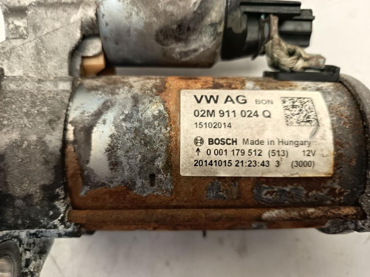 VW Polo V 6C original Anlasser Starter 02M911024Q Bj 2014