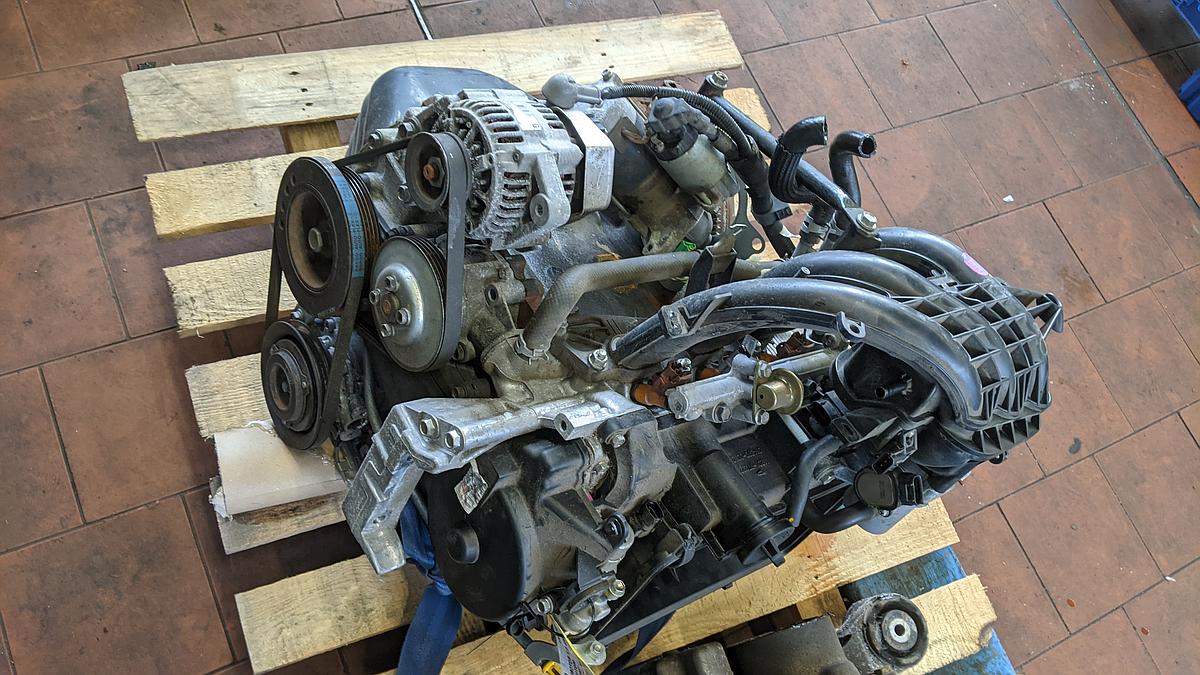 Daihatsu Cuore L2 03-07 Motor Engine 1,0 43kw EJ-VE für Automatikgetr