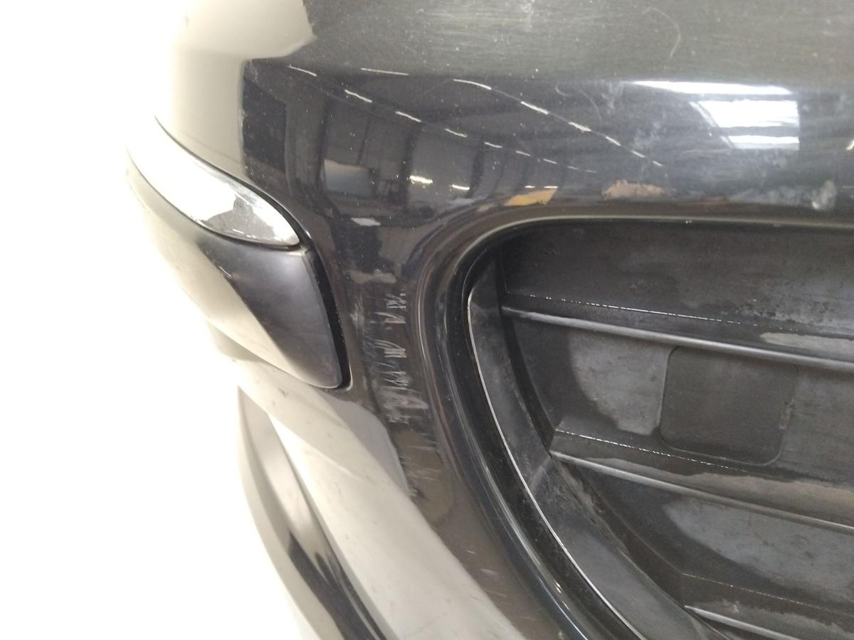 Peugeot 407 original Sto&szlig;stange Sto&szlig;f&auml;nger vorn schwarzmetallic EXL Bj.2006