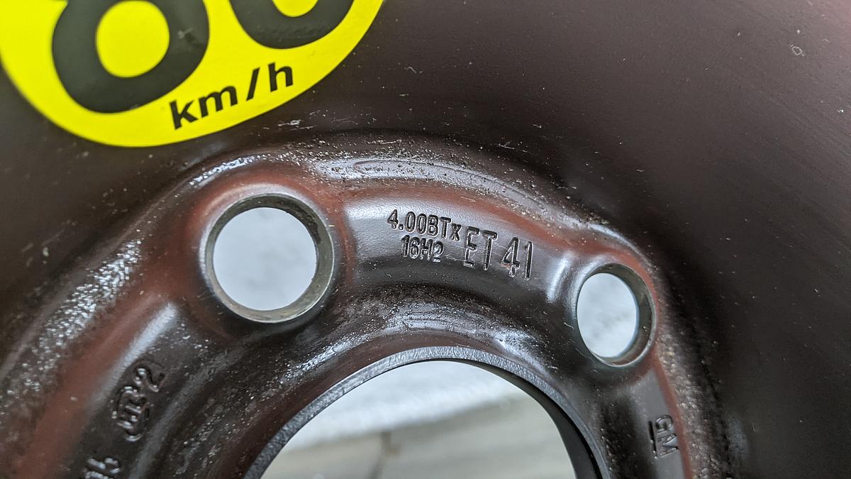Opel Vectra C Notrad Reserverad Rad T115/70R16 92M 2160115