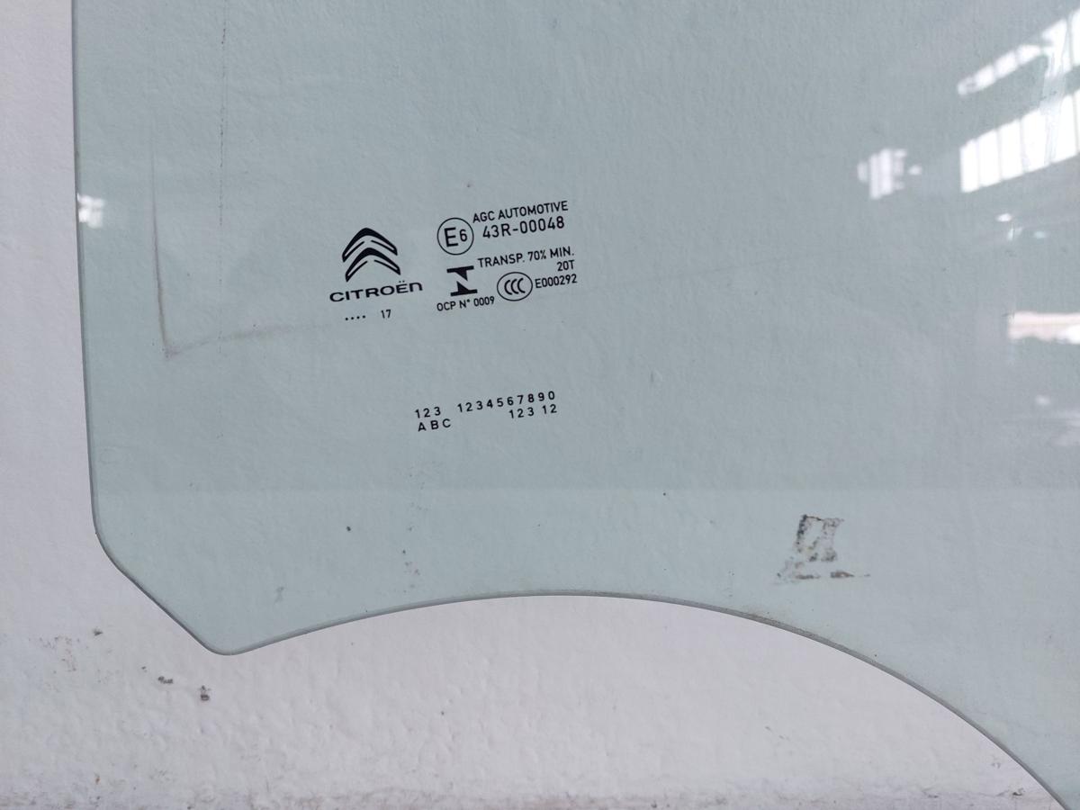 Citroen C3 III SX ab17 Seitenscheibe hinten links Fondt&uuml;r Colorglas T&uuml;rscheibe