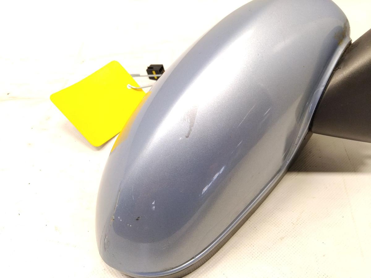 Opel Corsa D orig Au&szlig;enspiegel rechts elektrisch unbeheizt 3polig BJ2008 Z21C Aeroblaumetallic